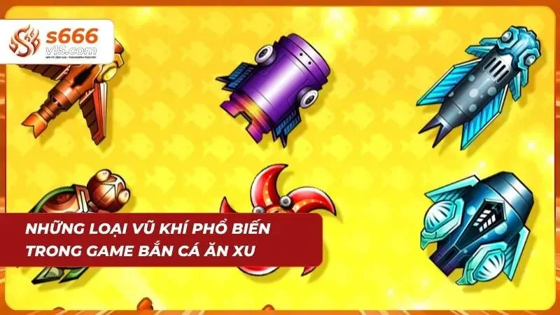 Các loại súng đại bác công phá lớn cùng các trang bị hỗ trợ khống chế đắc lực trong game