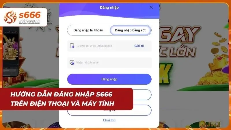 Quy trình login chuẩn xác trên mọi thiết bị