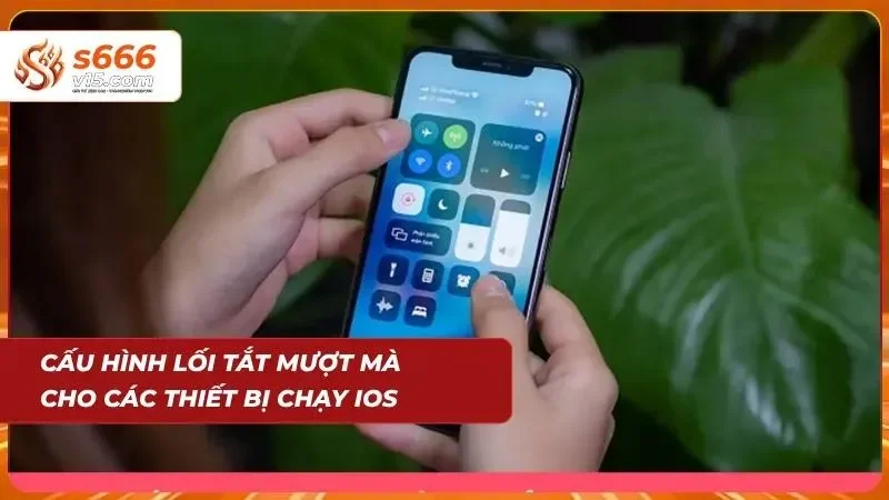 Thiết lập biểu tượng lối tắt trên màn hình thiết bị iOS