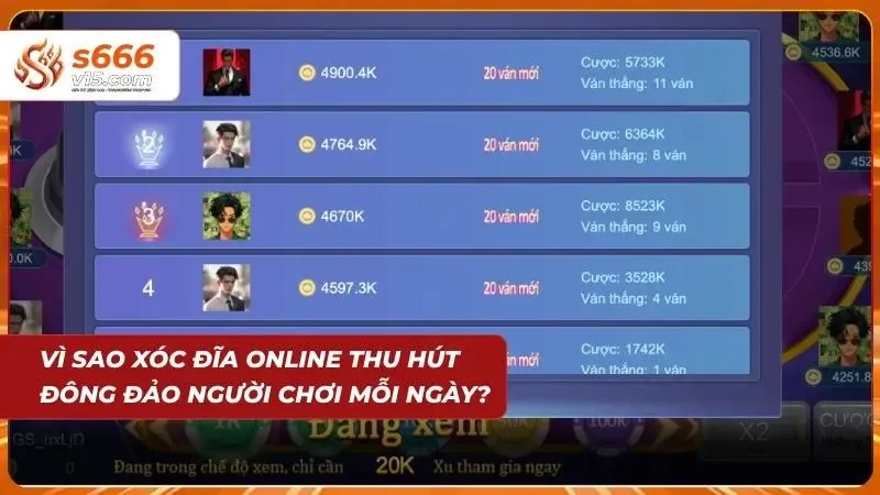 Không gian giải trí trực tuyến an toàn và sống động thu hút đông đảo hội viên tham gia